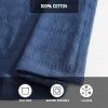 imageEddie Bauer  Twin Blanket Premium Cotton Variegated Weave Bedding Striped Home Decor OekoTex Certified Variegated Weave Stripe Green TwinBlue
