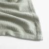 imageEddie Bauer  Twin Blanket Premium Cotton Variegated Weave Bedding Striped Home Decor OekoTex Certified Variegated Weave Stripe Green TwinGreen