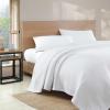 imageEddie Bauer  Twin Blanket Premium Cotton Variegated Weave Bedding Striped Home Decor OekoTex Certified Variegated Weave Stripe Green TwinWhite