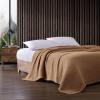 imageEddie Bauer  Twin Blanket Ultra Plush Bedding Lightweight Home Decor for All Seasons Fern Garden Green TwinSolid Brown
