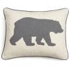 imageEddie Bauer Home Throw Pillow with Zipper Closure Perfect Home Decor for Bed or Sofa 16quot x 20quot Bear Twill BlackBear Twill Grey