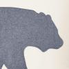 imageEddie Bauer Home Throw Pillow with Zipper Closure Perfect Home Decor for Bed or Sofa 16quot x 20quot Bear Twill BlackBear Twill Grey