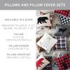 imageEddie Bauer Home Throw Pillow with Zipper Closure Perfect Home Decor for Bed or Sofa 16quot x 20quot Bear Twill BlackWinter Lab BlackWhite