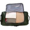 imageEddie Bauer Traverse Rolling Duffel BagMade from Ripstop Polyester with Telescoping Handle Dark Loden 22LDark Loden