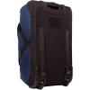 imageEddie Bauer Traverse Rolling Duffel BagMade from Ripstop Polyester with Telescoping Handle Dark Loden 22LMedium Indigo