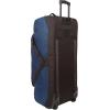 imageEddie Bauer Traverse Rolling Duffel BagMade from Ripstop Polyester with Telescoping Handle Dark Loden 22LMedium Indigo