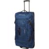 imageEddie Bauer Traverse Rolling Duffel BagMade from Ripstop Polyester with Telescoping Handle Dark Loden 22LMedium Indigo