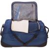 imageEddie Bauer Traverse Rolling Duffel BagMade from Ripstop Polyester with Telescoping Handle Dark Loden 22LMedium Indigo