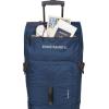 imageEddie Bauer Traverse Rolling Duffel BagMade from Ripstop Polyester with Telescoping Handle Dark Loden 22LMedium Indigo