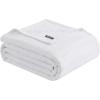imageEddie Bauer  Twin Blanket Premium Cotton Variegated Weave Bedding Striped Home Decor OekoTex Certified Variegated Weave Stripe Green TwinWhite
