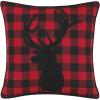 Cabin Plaid Stag Red/Black