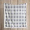 imageEddie Bauer  Throw Blanket Reversible Sherpa Fleece Bedding Home Decor for All Seasons New Castle Red ThrowChrome GreyWhite
