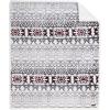 imageEddie Bauer  Throw Blanket Reversible Sherpa Fleece Bedding Home Decor for All Seasons New Castle Red ThrowClyde Hill Stripe