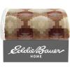 imageEddie Bauer  Throw Blanket Reversible Sherpa Fleece Bedding Home Decor for All Seasons New Castle Red ThrowCopper Creek Brown