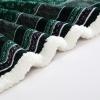 imageEddie Bauer  Throw Blanket Reversible Sherpa Fleece Bedding Home Decor for All Seasons New Castle Red ThrowFair Isle Green