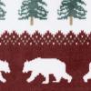 imageEddie Bauer  Throw Blanket Reversible Sherpa Fleece Bedding Home Decor for All Seasons New Castle Red ThrowGrizzly Peak RedWhiteGreen