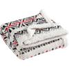imageEddie Bauer  Throw Blanket Reversible Sherpa Fleece Bedding Home Decor for All Seasons New Castle Red ThrowMountain Village RedNavyGrey