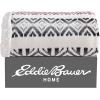 imageEddie Bauer  Throw Blanket Reversible Sherpa Fleece Bedding Home Decor for All Seasons New Castle Red ThrowMountain Village RedNavyGrey