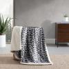 imageEddie Bauer  Throw Blanket Reversible Sherpa Fleece Bedding Home Decor for All Seasons New Castle Red ThrowSan Juan Grey