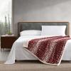 imageEddie Bauer  Throw Blanket Reversible Sherpa Fleece Bedding Home Decor for All Seasons New Castle Red ThrowSan Juan Red ClayWhite