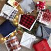 imageEddie Bauer  Throw Blanket Reversible Sherpa Fleece Bedding Home Decor for All Seasons New Castle Red ThrowSan Juan Red ClayWhite