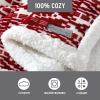 imageEddie Bauer  Throw Blanket Reversible Sherpa Fleece Bedding Home Decor for All Seasons New Castle Red ThrowSan Juan Red ClayWhite
