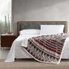 imageEddie Bauer  Throw Blanket Reversible Sherpa Fleece Bedding Home Decor for All Seasons New Castle Red ThrowSycamore RedCharcoalWhite