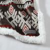 imageEddie Bauer  Throw Blanket Reversible Sherpa Fleece Bedding Home Decor for All Seasons New Castle Red ThrowSycamore RedCharcoalWhite