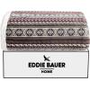 imageEddie Bauer  Throw Blanket Reversible Sherpa Fleece Bedding Home Decor for All Seasons New Castle Red ThrowSycamore RedCharcoalWhite