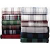 imageEddie Bauer  Throw Blanket Reversible Sherpa Fleece Bedding Home Decor for All Seasons New Castle Red ThrowTrailhead Plaid Red