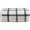 imageEddie Bauer  Throw Blanket Reversible Sherpa Fleece Bedding Home Decor for All Seasons New Castle Red ThrowBeigeCharcoal