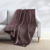 imageEddie Bauer  Blanket Super Soft Reversible Sherpa ampamp Brushed Fleece Bedding Throw Blankets for Couch Ideal for Lounging Ultra Lux Solid GreenBrown