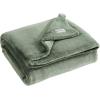 imageEddie Bauer  Blanket Super Soft Reversible Sherpa ampamp Brushed Fleece Bedding Throw Blankets for Couch Ideal for Lounging Ultra Lux Solid GreenUltra Lux Solid Green