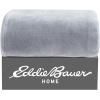 imageEddie Bauer  Blanket Super Soft Reversible Sherpa ampamp Brushed Fleece Bedding Throw Blankets for Couch Ideal for Lounging Ultra Lux Solid GreenUltra Lux Solid Grey