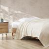 imageEddie Bauer  Twin Blanket Lightweight Cotton Bedding Home Decor for All Seasons Herringbone OffWhite TwinBone
