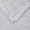 imageEddie Bauer  Twin Blanket Lightweight Cotton Bedding Home Decor for All Seasons Herringbone OffWhite TwinChrome