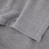 imageEddie Bauer  Twin Blanket Lightweight Cotton Bedding Home Decor for All Seasons Herringbone OffWhite TwinChrome