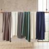 imageEddie Bauer  Twin Blanket Lightweight Cotton Bedding Home Decor for All Seasons Herringbone OffWhite TwinGreen