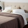 imageEddie Bauer  Twin Blanket Lightweight Cotton Bedding Home Decor for All Seasons Herringbone OffWhite TwinMushroom
