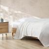 imageEddie Bauer  Twin Blanket Lightweight Cotton Bedding Home Decor for All Seasons Herringbone OffWhite TwinOffwhite