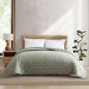 imageEddie Bauer  Twin Blanket Soft ampamp Cozy Bedding Quilted Home Decor Classic Solid Green Twin