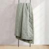 imageEddie Bauer  Twin Blanket Soft ampamp Cozy Bedding Quilted Home Decor Classic Solid Green Twin
