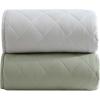 imageEddie Bauer  Twin Blanket Soft ampamp Cozy Bedding Quilted Home Decor Classic Solid Green Twin