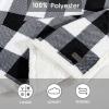imageEddie Bauer Twin Blanket Ultra Soft ampamp Cozy Plush Home Dcor All Season Bedding Vail Plaid Grey TwinBlack Check