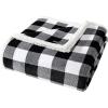 imageEddie Bauer Twin Blanket Ultra Soft ampamp Cozy Plush Home Dcor All Season Bedding Vail Plaid Grey TwinBlack Check