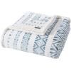 imageEddie Bauer Twin Blanket Ultra Soft ampamp Cozy Plush Home Dcor All Season Bedding Vail Plaid Grey TwinMountain Village BlueIvory