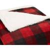 imageEddie Bauer Twin Blanket Ultra Soft ampamp Cozy Plush Home Dcor All Season Bedding Vail Plaid Grey TwinRed Check