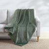 imageEddie Bauer  Blanket Super Soft Reversible Sherpa ampamp Brushed Fleece Bedding Throw Blankets for Couch Ideal for Lounging Ultra Lux Solid GreenUltra Lux Solid Green