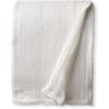 imageEddie Bauer  Twin Blanket Lightweight Cotton Bedding Home Decor for All Seasons Herringbone OffWhite TwinOffwhite