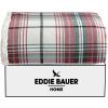 imageEddie Bauer  Throw Blanket Cotton Flannel Home Decor All Season Reversible Sherpa Bedding Pine Tartan ThrowMontlake Plaid Red